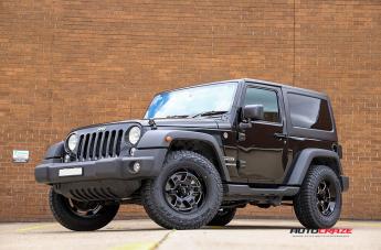 JEEP WRANGLER AR926 PATROL GLOSS BLACK MILLED